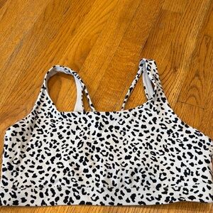 Leopard Print Sports Bra